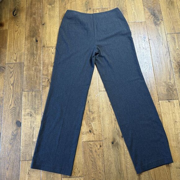 J. Jill Stretch Trousers Charcoal Grey Dress Pants Women’s Size 8 Inseam 32 - Picture 6 of 7